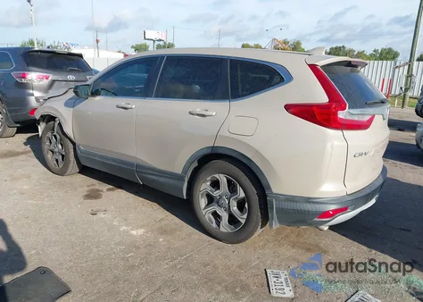 2017 Honda Cr-V Ex-L/Ex-L Navi from USA, damaged, VIN 5J6RW1H80HL012708
